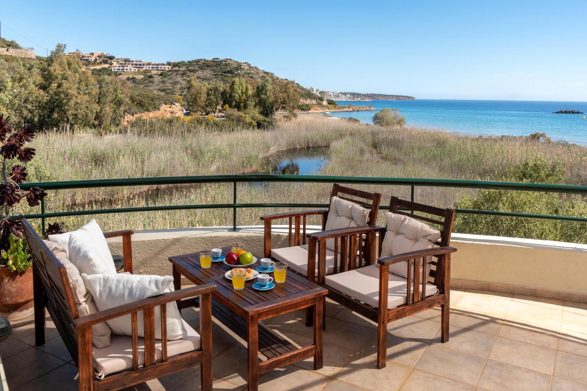 Coastal Dream Beachview Jacuzzi& Sauna Amoudara  Exterior photo