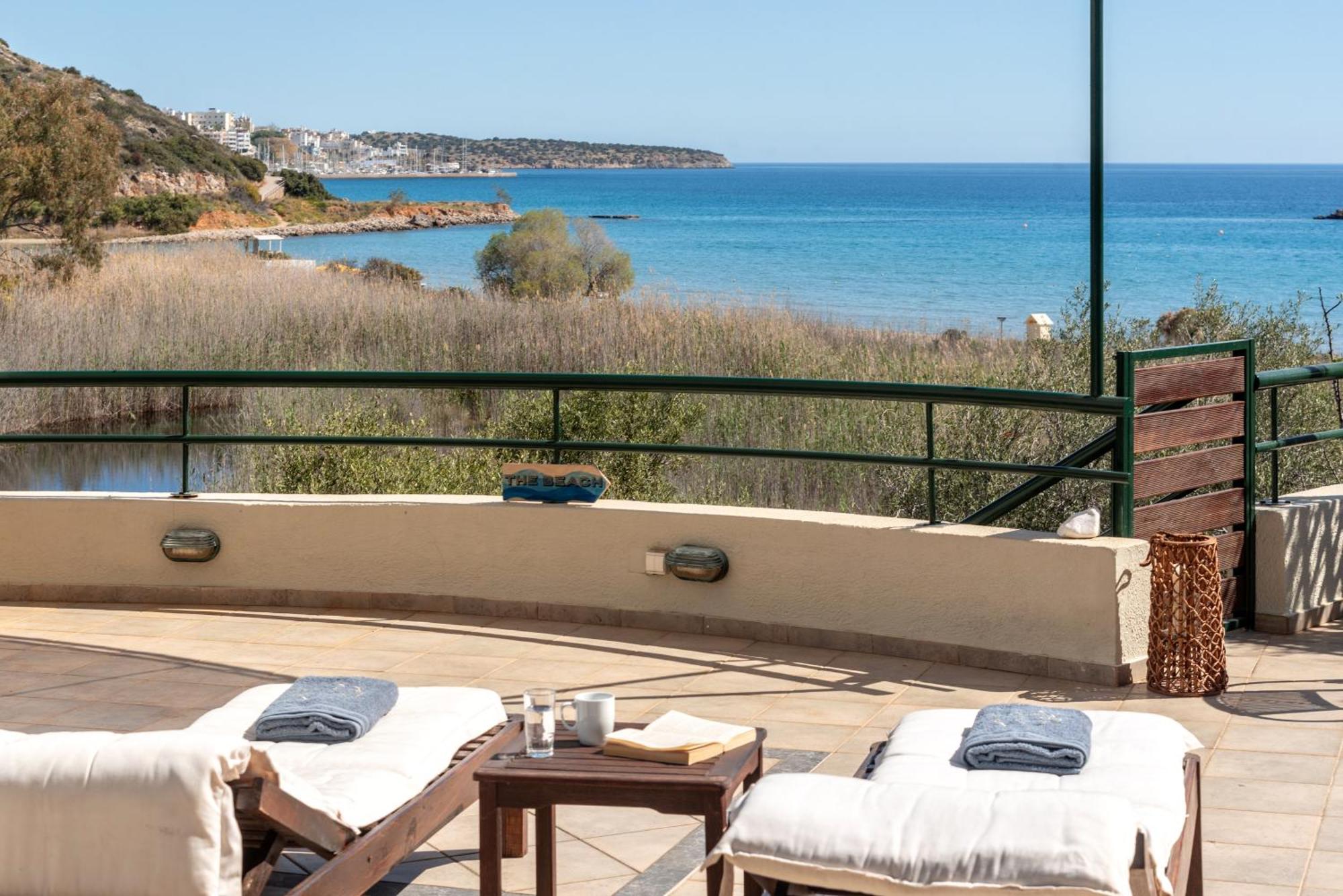 Coastal Dream Beachview Jacuzzi& Sauna Amoudara  Exterior photo