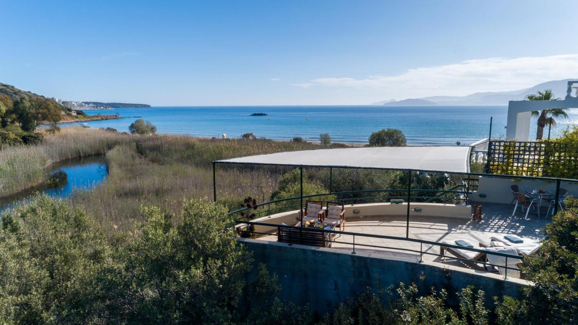 Coastal Dream Beachview Jacuzzi& Sauna Amoudara  Exterior photo