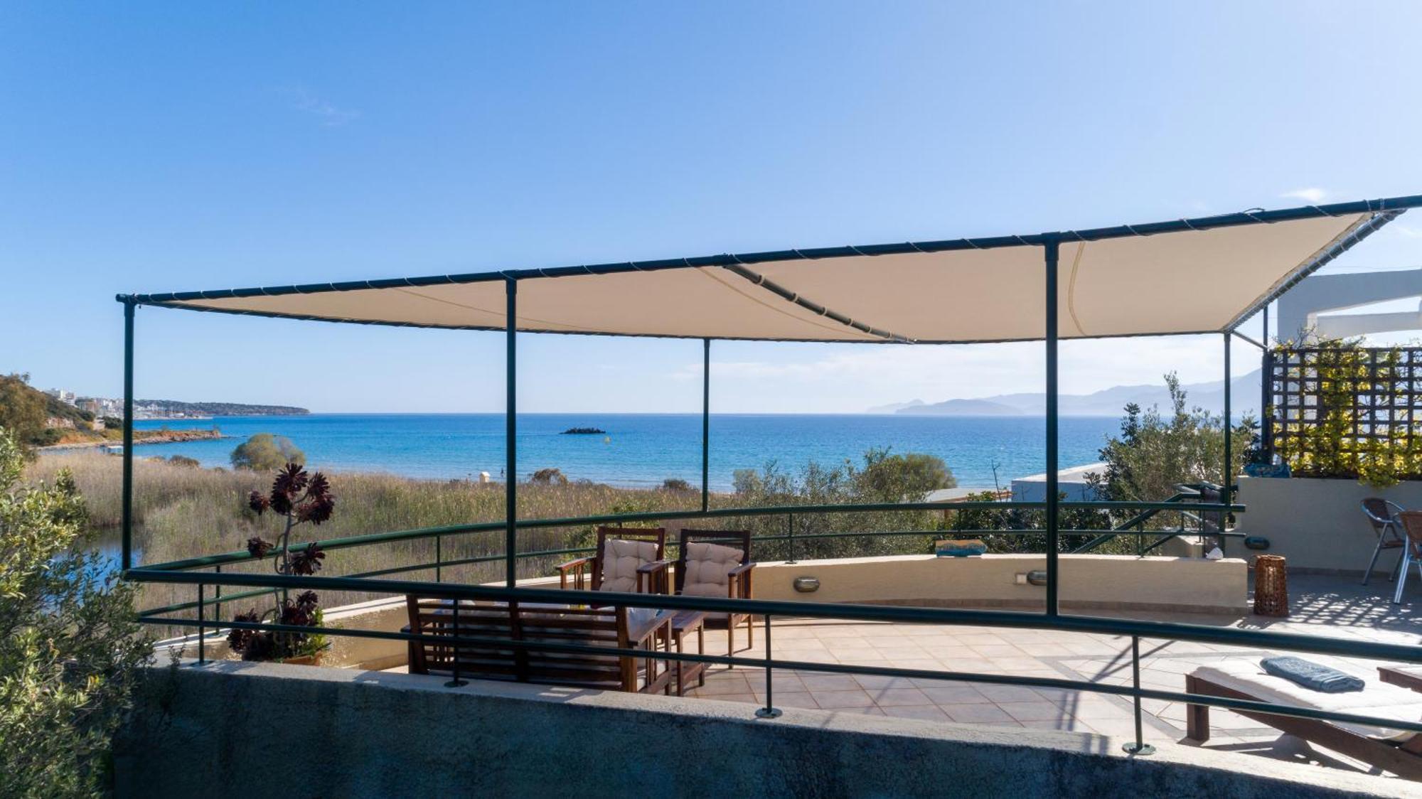 Coastal Dream Beachview Jacuzzi& Sauna Amoudara  Exterior photo